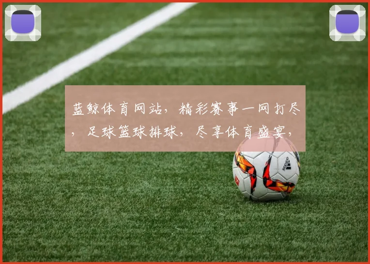 蓝鲸体育网站，精彩赛事一网打尽，足球篮球排球，尽享体育盛宴，不容错过
